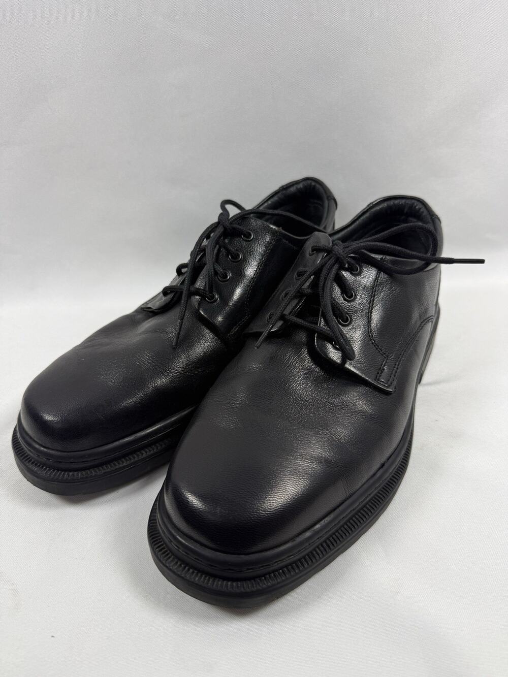 Bass Martin Men’s 9.5M Black Leather Oxford Dress Shoes Lace Up Work
